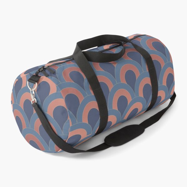 Item preview, Art Deco Circles - Indigo + Rose Gold designed and sold by NolkDesign.