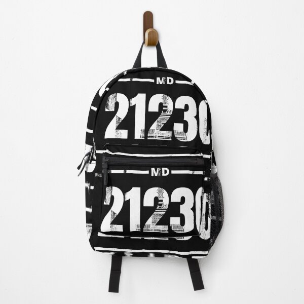 Item preview, Maryland 21230 Código postal Blanco designed and sold by PhilosophyUK.