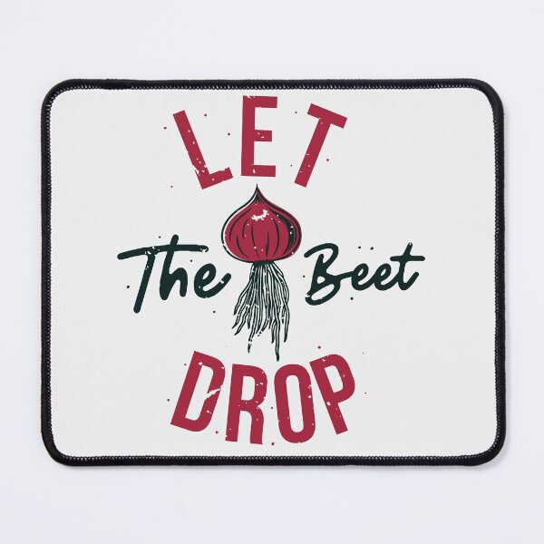 Item preview, Let the Beet Drop // Funny Gardening Quote designed and sold by SLAG-Creative.