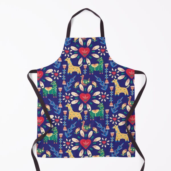Item preview, Folk Art with Animals and Flowers  designed and sold by Taleahsdesigns.