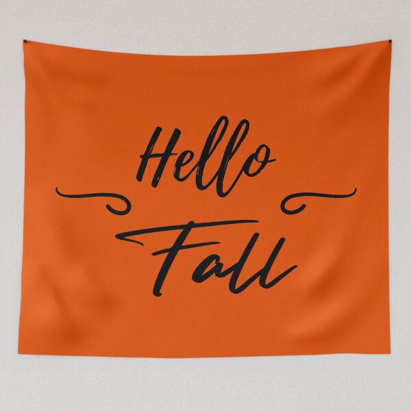 Item preview, Hello Fall Shirt, Autumn Clothing,  designed and sold by DAM Creative ⭐⭐⭐⭐⭐.