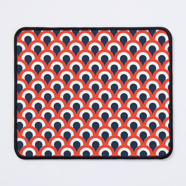 Item preview, Art Deco Circles - Red, White + Blue designed and sold by NolkDesign.