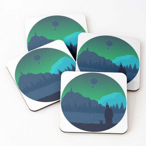 Item preview, Lee Scoresby ft Hester Scene Round | His Dark Materials designed and sold by myorangerock.