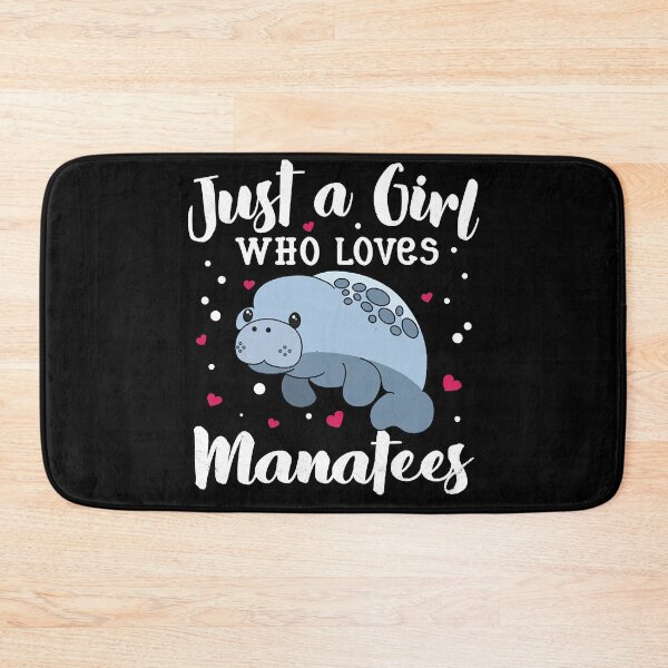 Item preview, Just a Girl who Loves Manatees Gift designed and sold by Guckio81.