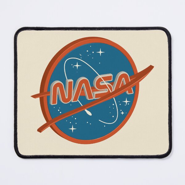 Item preview, NASA Retro 3D Logo designed and sold by Epitome Girl.