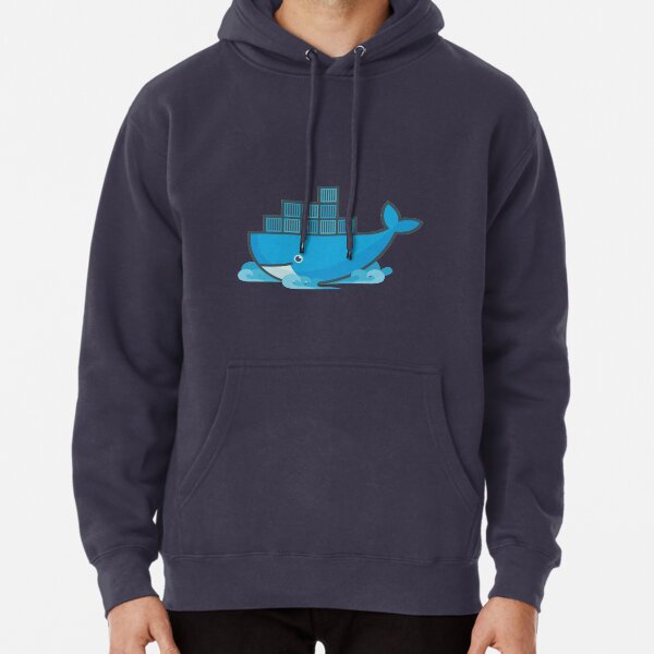 Docker Moby Whale Pullover Hoodie