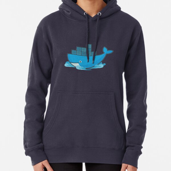 Docker Moby Whale Pullover Hoodie