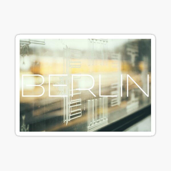 Berliner Fenster Sticker