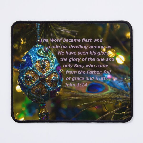 Item preview, Victorian Blue Bible Verse designed and sold by mljdwhite.