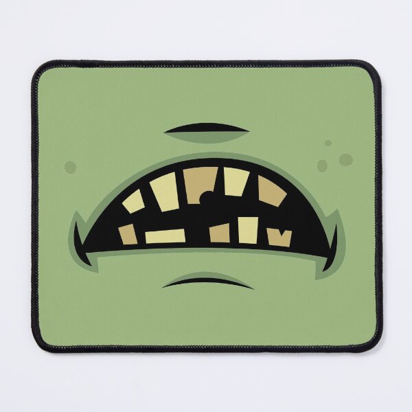 Item preview, Zombie Frankenstein Monster Mouth designed and sold by fizzgig.