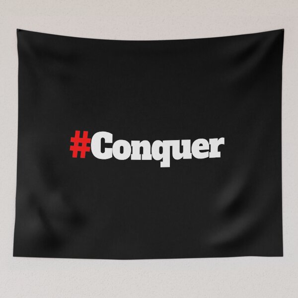 Item preview, Single Words That Motivate - Motivational Words - #Conquer designed and sold by PhotoPrise.