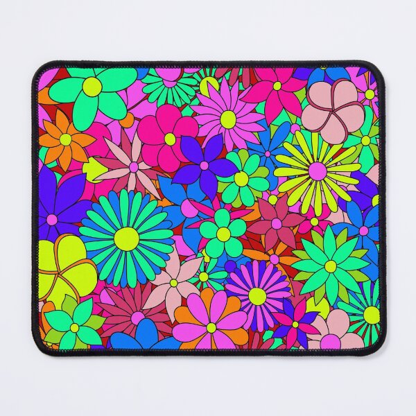 Item preview, Flower Power Retro Style Hippy Flowers designed and sold by Epitome Girl.
