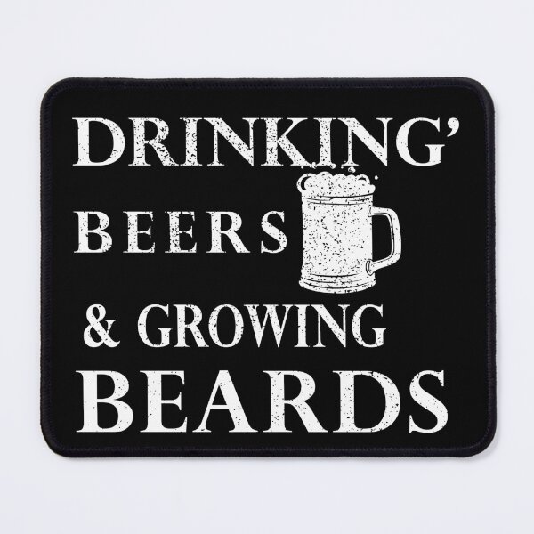 Item preview, drinking' beers and growing beards designed and sold by Skama87.