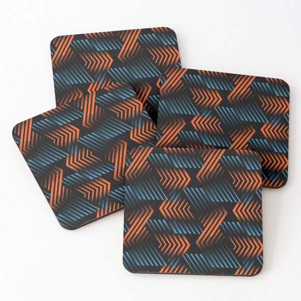 Item preview, Abstract geometric seamless pattern with vertical fading lines, tracks, halftone stripes. Extreme sport style designed and sold by TeeFashionShop.
