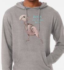 Rhea der nackte Piepmatz Leichter Hoodie