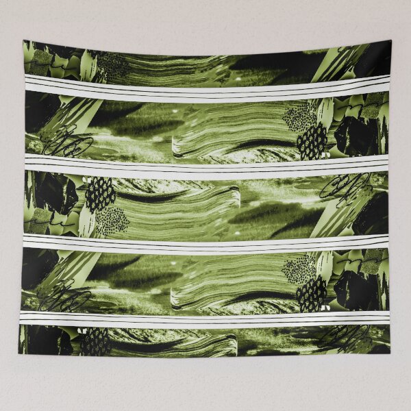 Item preview, Acrylic Stripped Collage  designed and sold by Designs By YL.