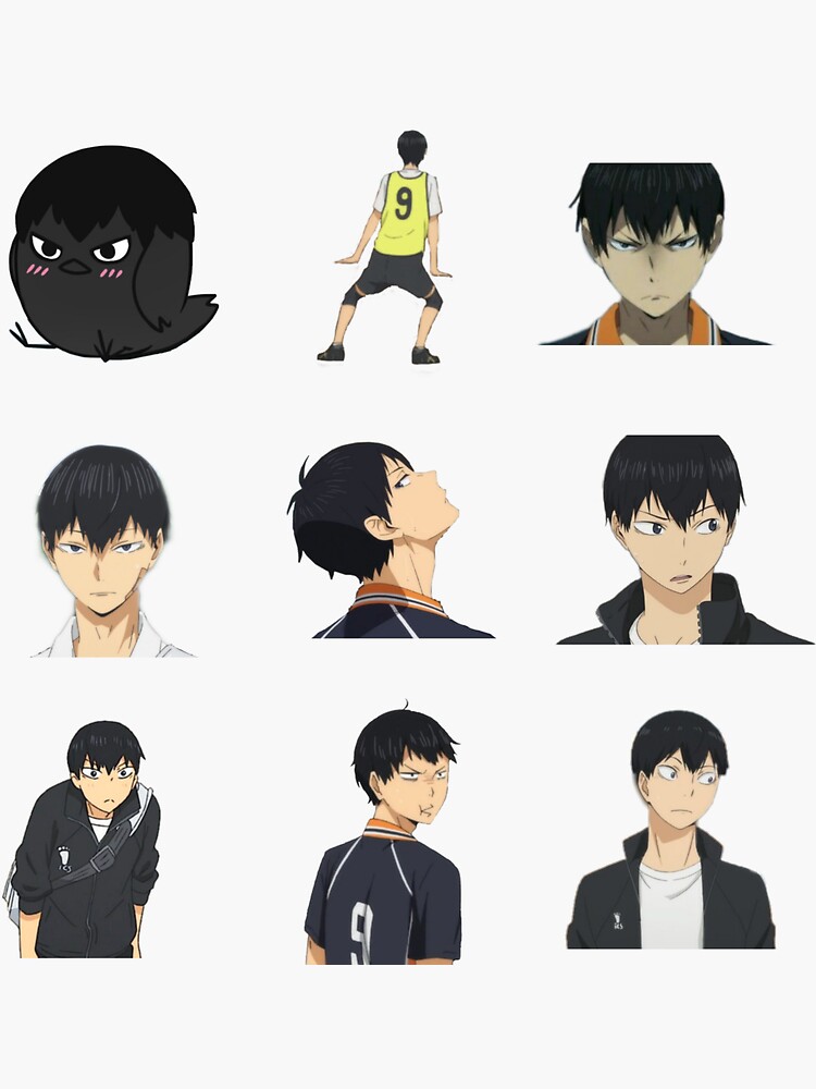 Kageyama Tobio Pack Sticker For Sale By Popshopcorn Redbubble 7486