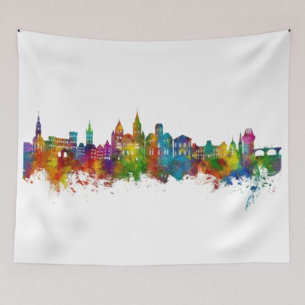 Item preview, Trier Germany Skyline designed and sold by ArtPrints.