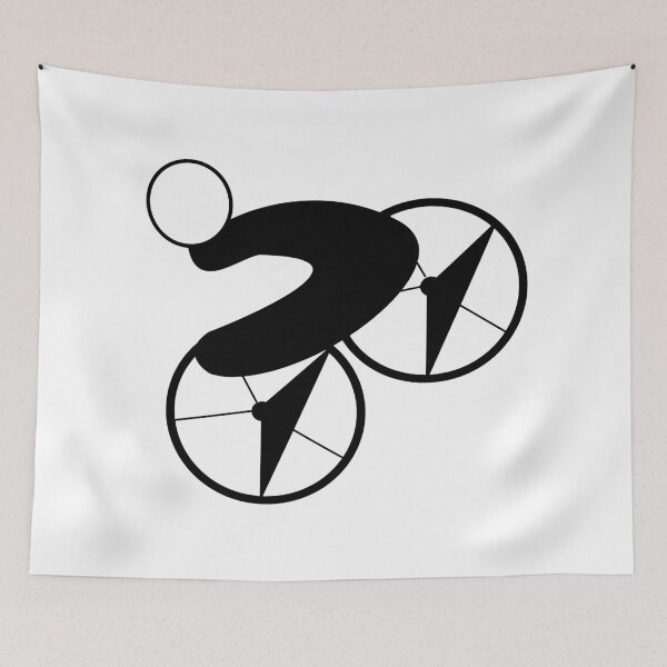 Item preview, Best Cyclist Bicycle Cycling Wheel Abstract Graphic Art designed and sold by Nisha Prabhu.