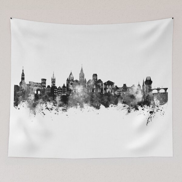 Item preview, Trier Germany Skyline designed and sold by ArtPrints.