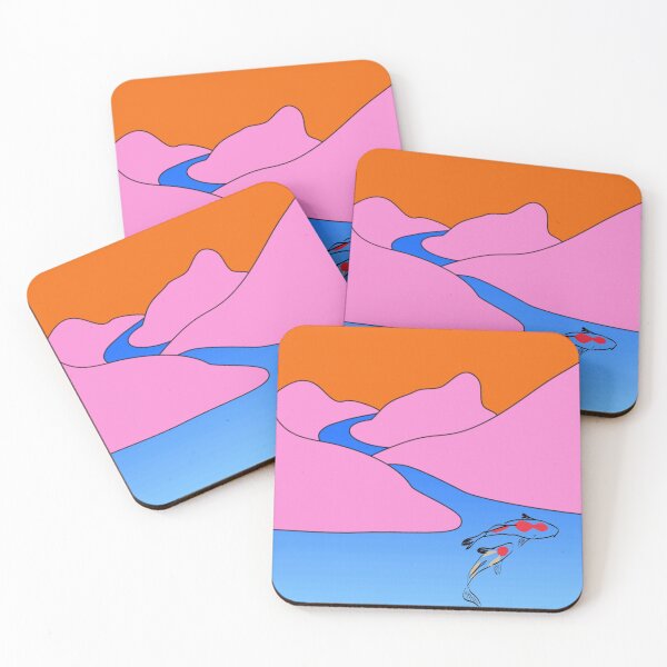 Item preview, Abstract Minimalist Koi designed and sold by Taleahsdesigns.