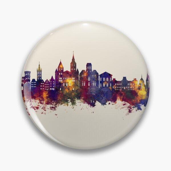Item preview, Trier Germany Skyline designed and sold by ArtPrints.