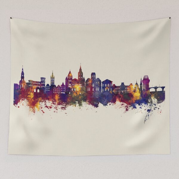 Item preview, Trier Germany Skyline designed and sold by ArtPrints.
