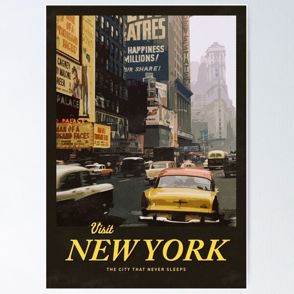 Item preview, Visit New York designed and sold by CallumGardiner.
