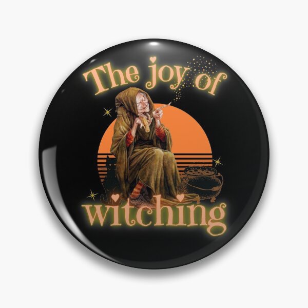 Item preview, The Joy of Witching | Funny Halloween Witch Enjoying the Witching Hour designed and sold by InkItStudio.