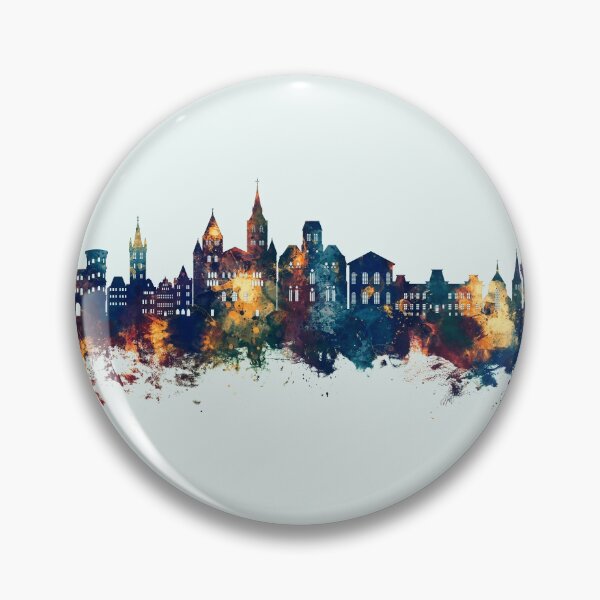 Item preview, Trier Germany Skyline designed and sold by ArtPrints.