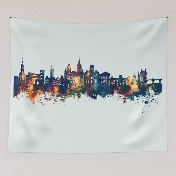 Item preview, Trier Germany Skyline designed and sold by ArtPrints.