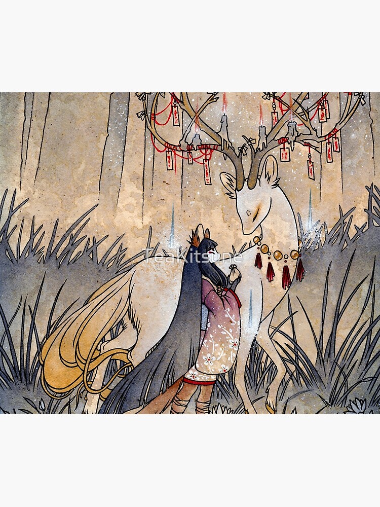 The Wish - TeaKitsune Fox Yokai by TeaKitsune