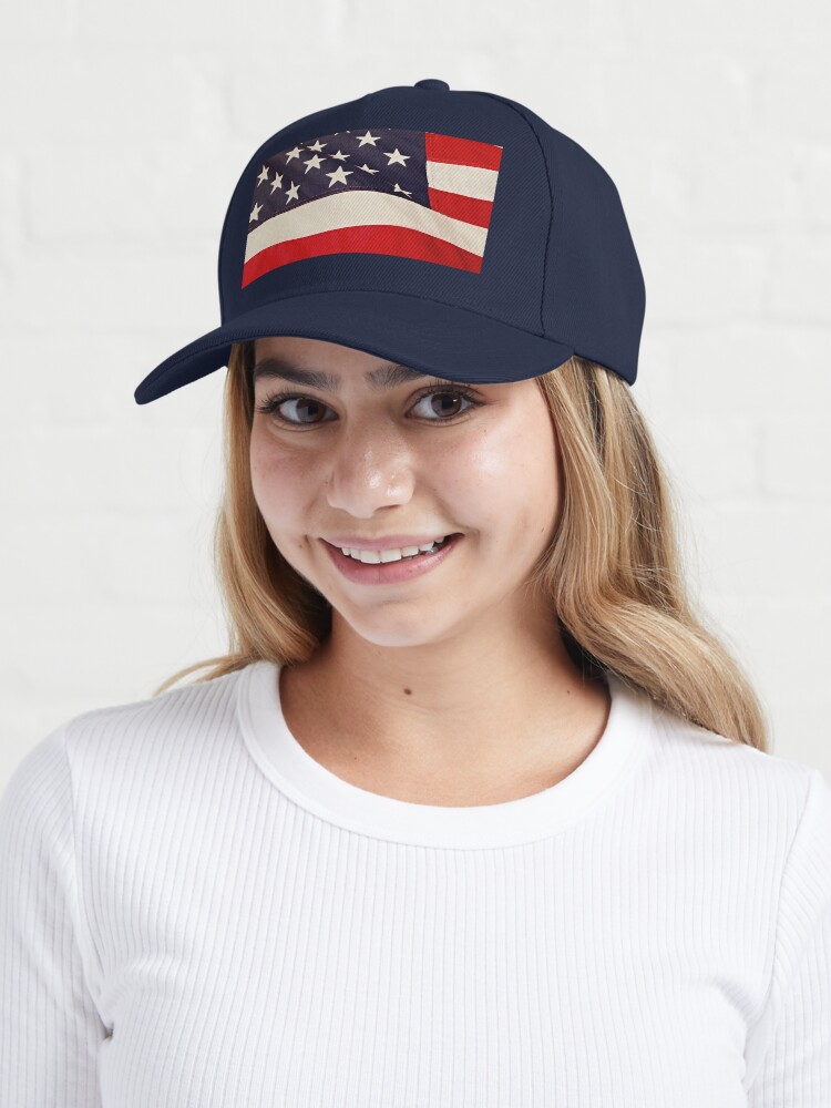 Alternate view of American Flag Cap
