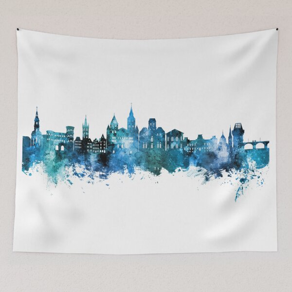 Item preview, Trier Germany Skyline designed and sold by ArtPrints.