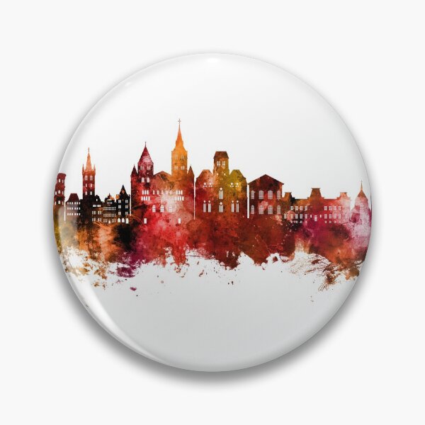 Item preview, Trier Germany Skyline designed and sold by ArtPrints.