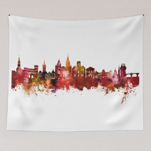 Item preview, Trier Germany Skyline designed and sold by ArtPrints.