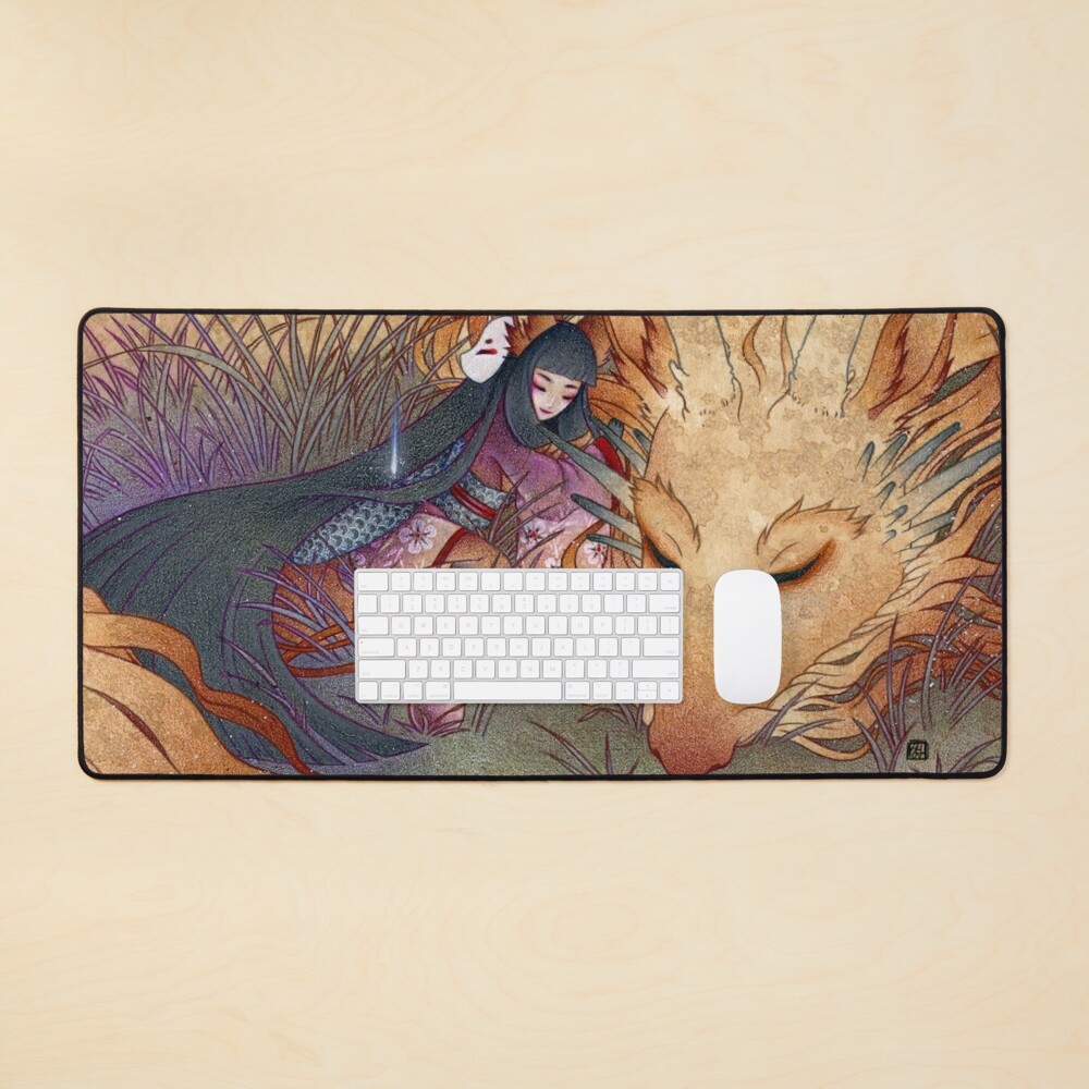 Item preview, Desk Mat designed and sold by TeaKitsune.