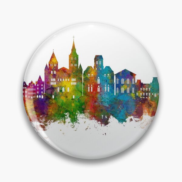 Item preview, Trier Germany Skyline designed and sold by ArtPrints.