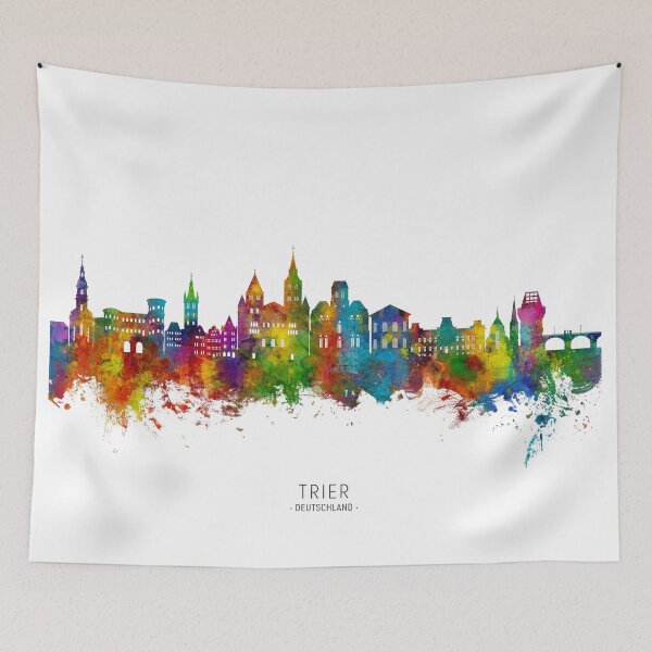 Item preview, Trier Germany Skyline designed and sold by ArtPrints.