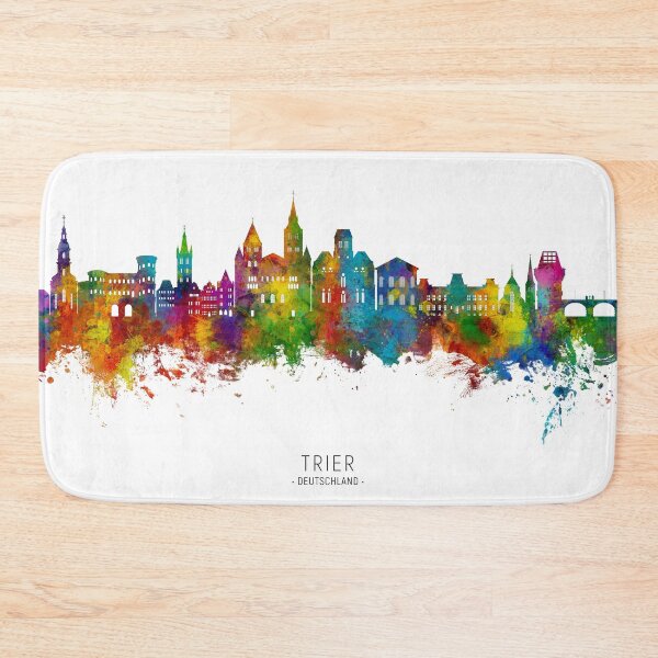 Item preview, Trier Germany Skyline designed and sold by ArtPrints.