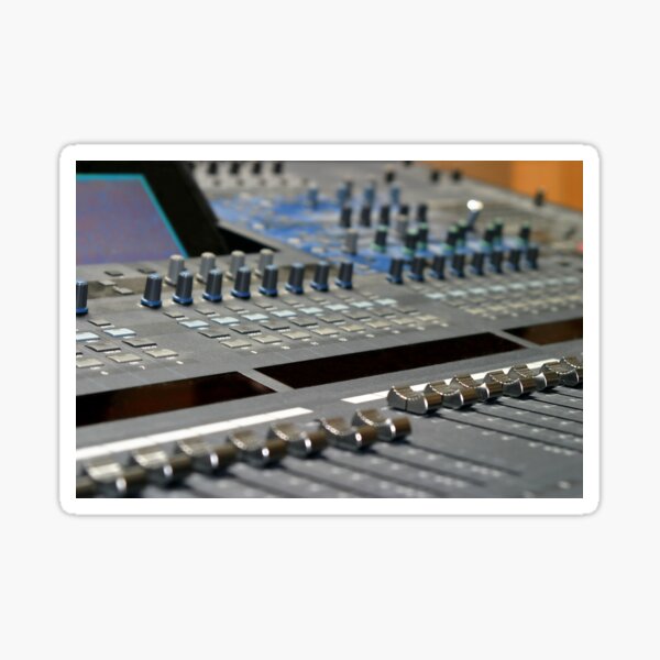 Mixing Console Sticker