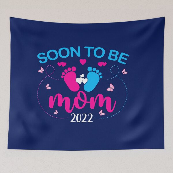 Item preview, Soon To Be Mom 2022 Pregnancy Announcement designed and sold by TrenddyArts.
