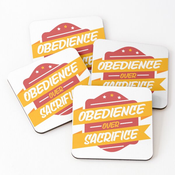 Item preview, Obedience Over Sacrifice designed and sold by 3FHS.