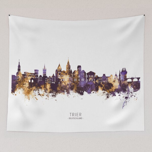 Item preview, Trier Germany Skyline designed and sold by ArtPrints.