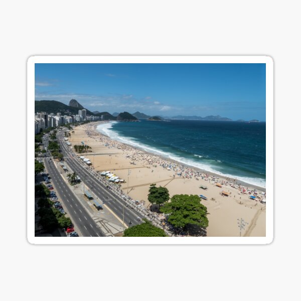 Item preview, Copacabana beach designed and sold by JoSowden.