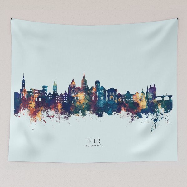 Item preview, Trier Germany Skyline designed and sold by ArtPrints.