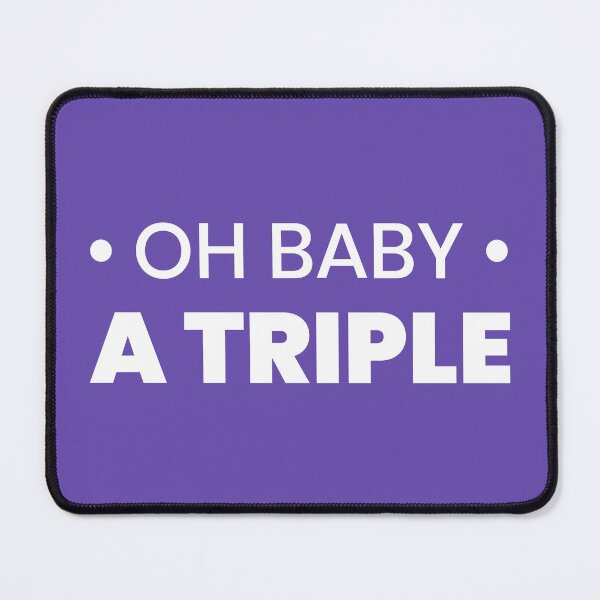 Item preview, Oh Baby A Triple (Purple BG) designed and sold by FilipeFerreira.