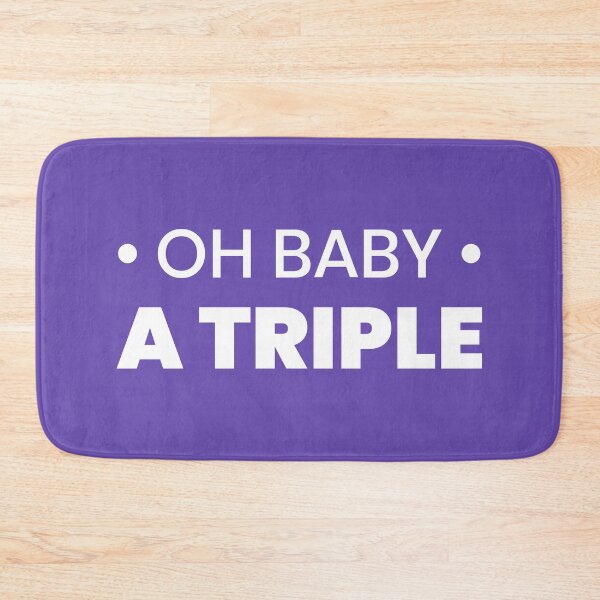 Item preview, Oh Baby A Triple (Purple BG) designed and sold by FilipeFerreira.