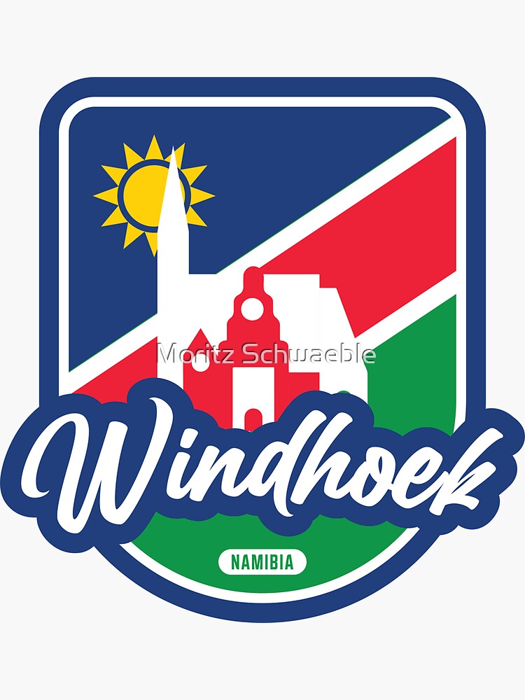 "Windhoek Namibia" Sticker for Sale by moritzschwaeble Redbubble