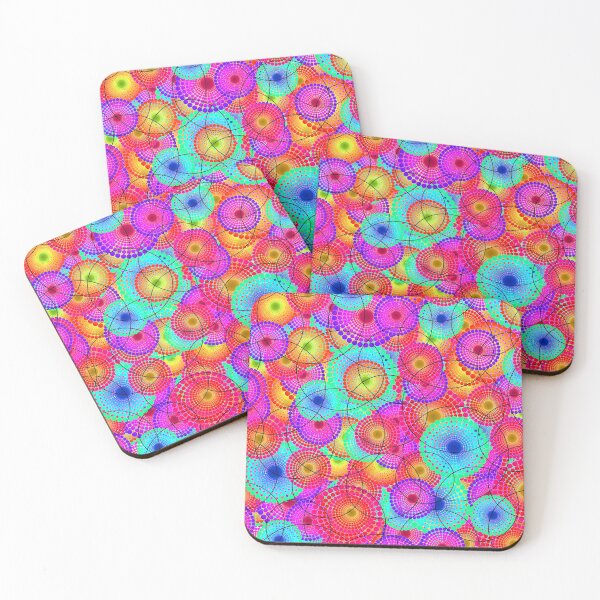 Item preview, Psychedelic Abstract Pattern with Circles designed and sold by Taleahsdesigns.
